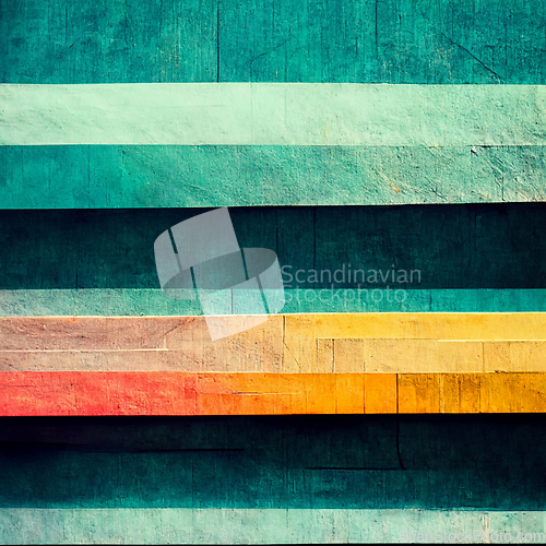 Image of Artistic abstract artwork, textures lines stripe pattern design.