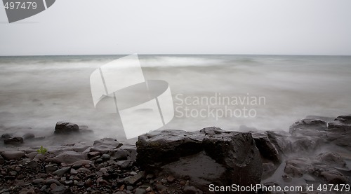 Image of Fog, Mist, Water, and Stone