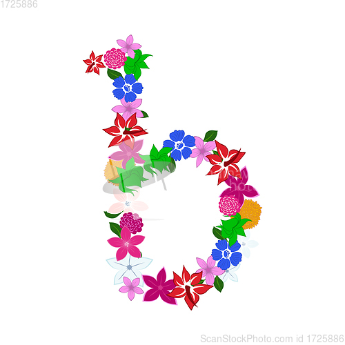 Image of Floral Alphabet Letter