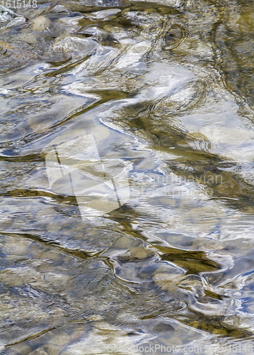 Image of flowing water closeup