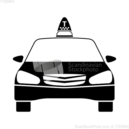 Image of Taxi Icon Front View