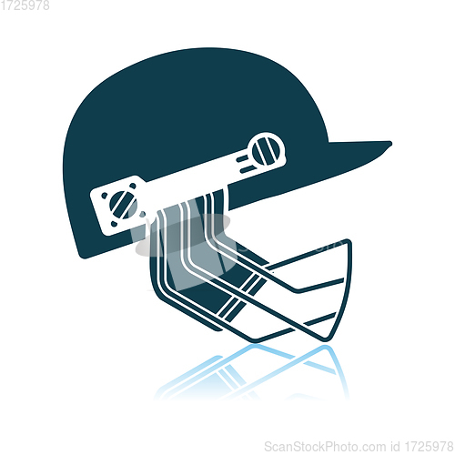 Image of Cricket Helmet Icon