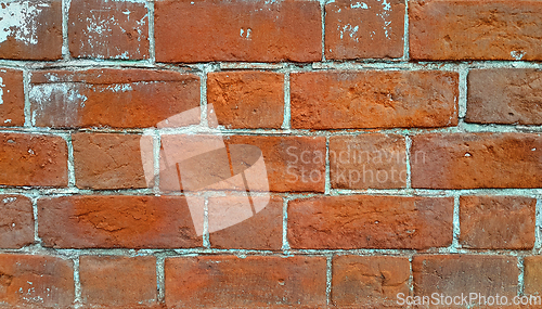 Image of Texture of ancient brick wall
