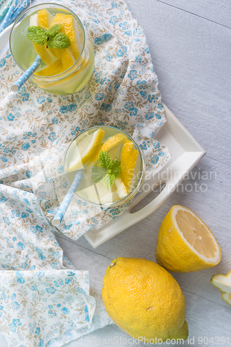 Image of Summer citrus fruits drink