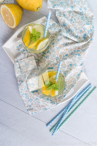 Image of Summer citrus fruits drink