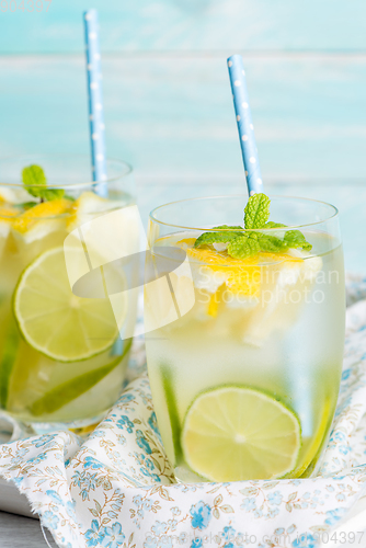 Image of Summer citrus fruits drink
