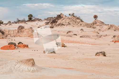 Image of Australian desert sands and colourful ochres