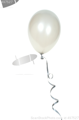 Image of Silver balloon