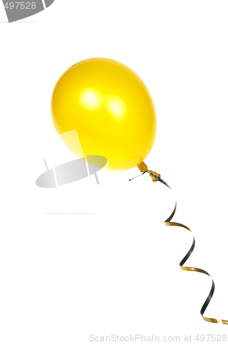 Image of Yellow balloon