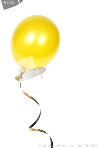 Image of Yellow balloon