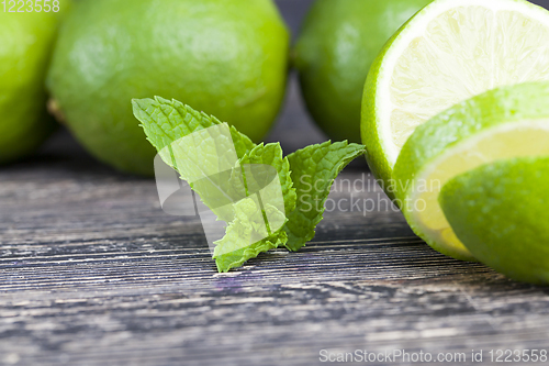 Image of lime pile