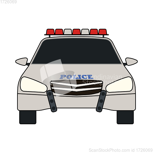 Image of Police Car Icon