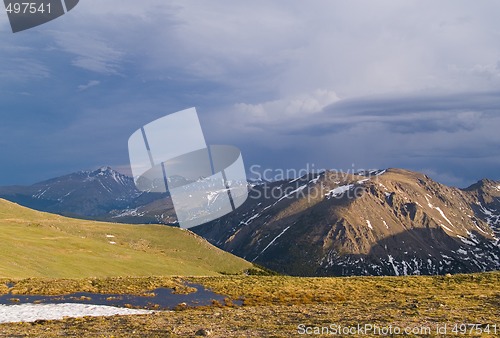 Image of Rain Over Trail Ridge