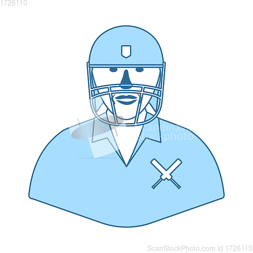 Image of Cricket Player Icon