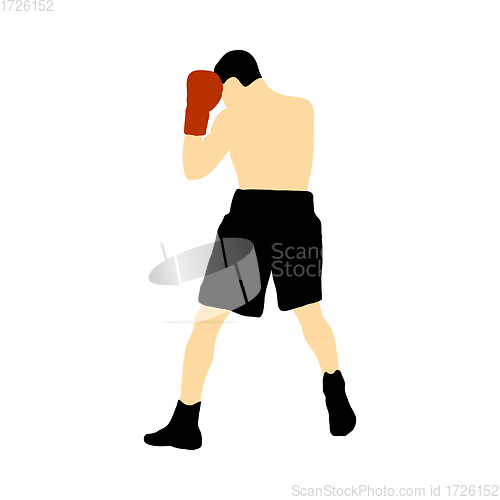 Image of Boxing  silhouette