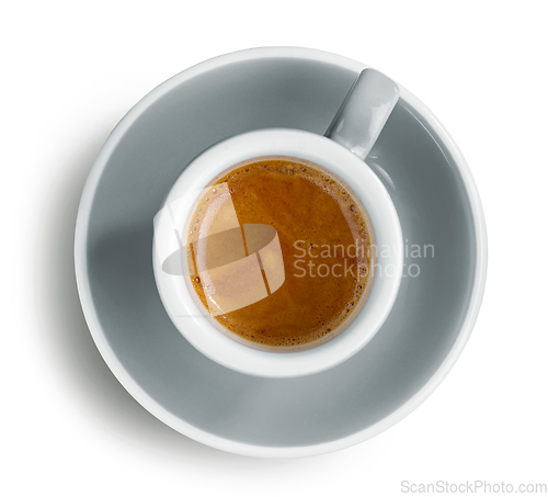 Image of cup of espressoo coffee