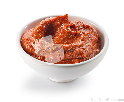 Image of bowl of red dip sauce