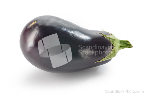 Image of fresh ripe aubergine