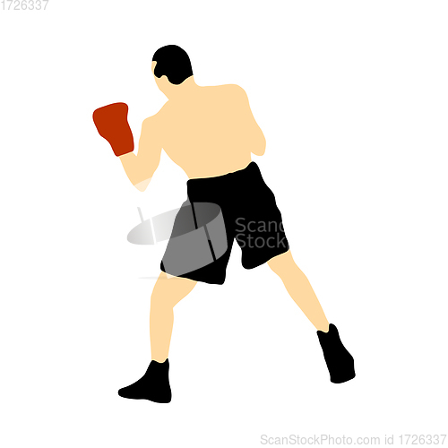 Image of Boxing  silhouette