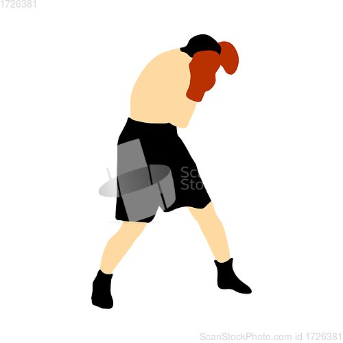 Image of Boxing  silhouette
