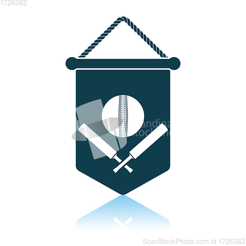 Image of Cricket Shield Emblem Icon