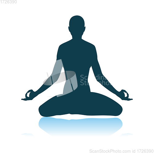 Image of Lotus Pose Icon