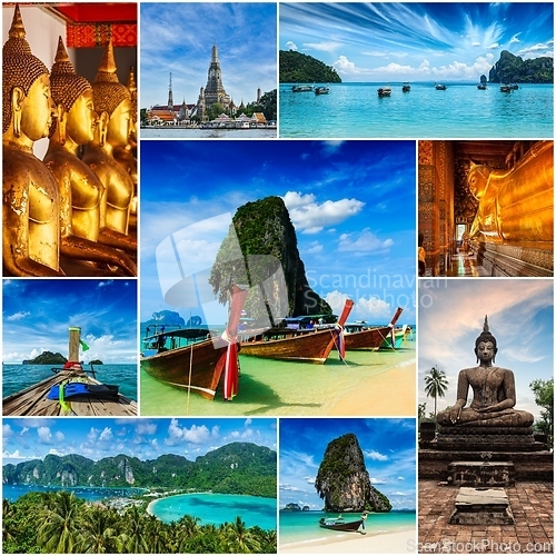 Image of Collage of Thailand images