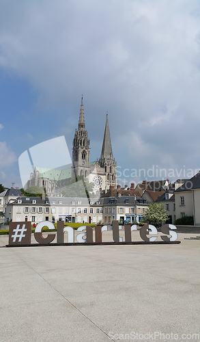 Image of Cathedral of Notre-Dame in Chartres, France