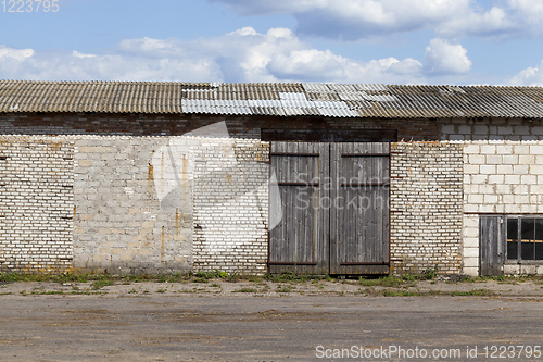 Image of old brick warehouse