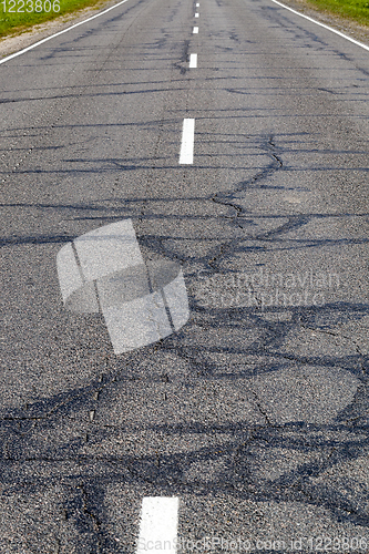 Image of road crack