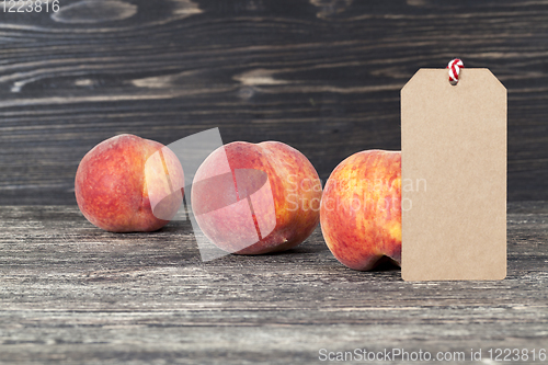 Image of Peaches on a dark background