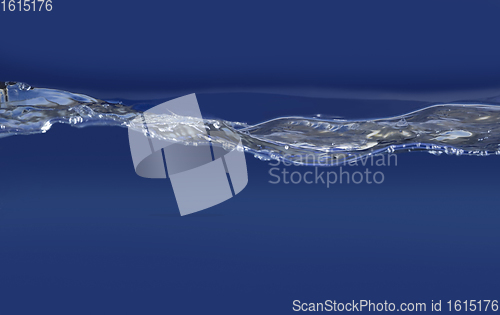 Image of wavy water surface detail