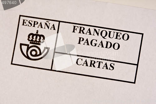 Image of Spanish postmark