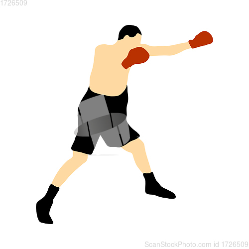 Image of Boxing  silhouette