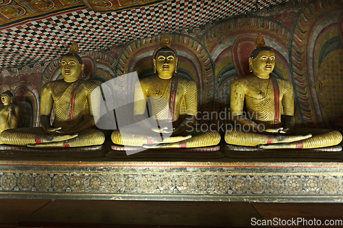 Image of Ancient Buddha images