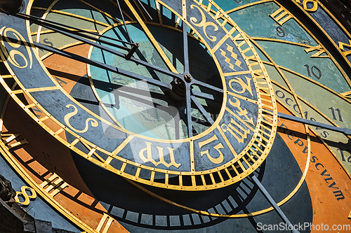 Image of Prague astronomical clock