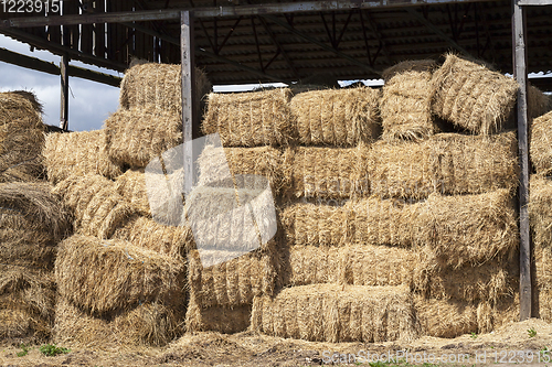 Image of bales of straw