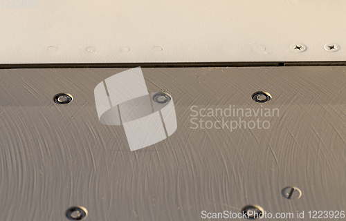 Image of metal rivets