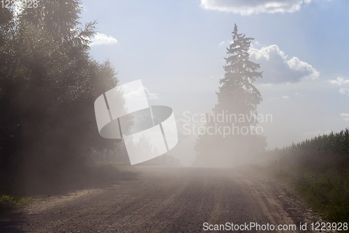 Image of rural dusty road
