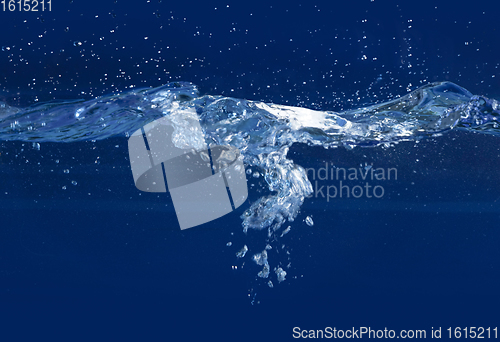 Image of wavy water surface detail