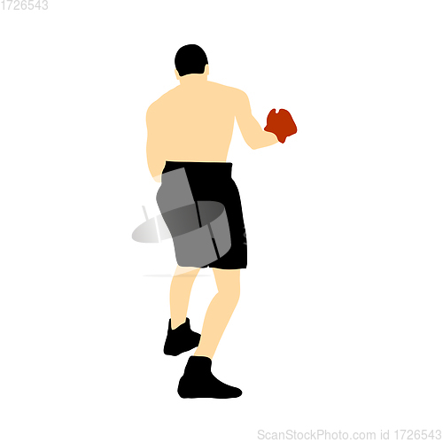 Image of Boxing  silhouette