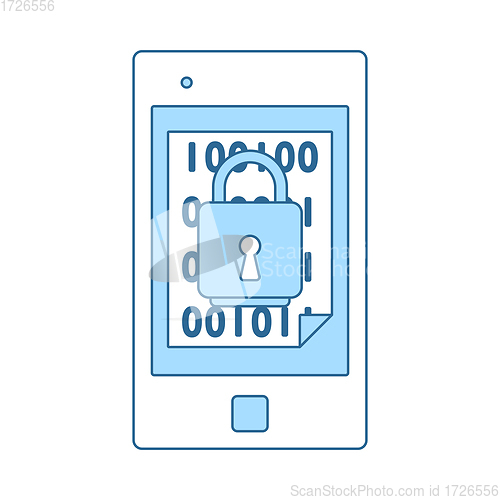 Image of Mobile Security Icon