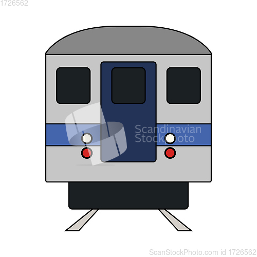 Image of Subway Train Icon