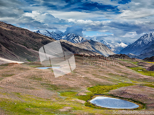 Image of Small lake in Himalayas