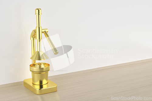 Image of Gold citrus juicer