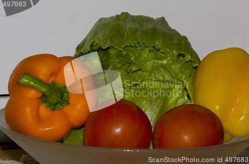 Image of vegetables in a bowl