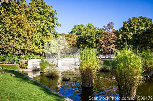 Image of Tuileries Garden, Paris, France