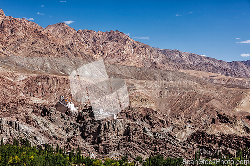 Image of Basgo monastery. Ladakh, India