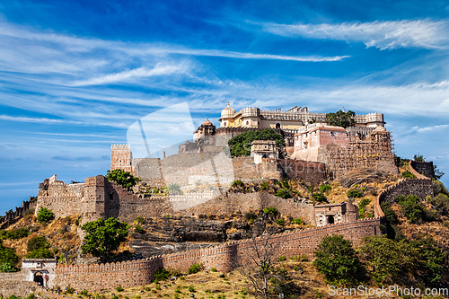 Image of Kumbhalgarh fort, India