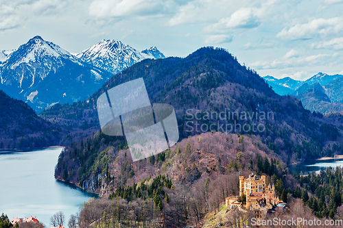 Image of Old Hohenschwangau Castle in Germany